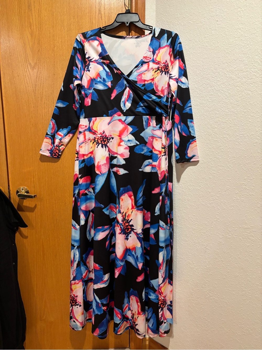 Floral Long Sleeve Maxi Dress